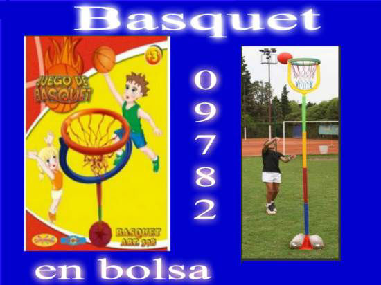 Imagen de BASQUET COMPLETO C/PELOTA BOLSA 12.25